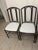 Mid 20th Century Set of Four Vintage Metal Faux-Bamboo Dining Chairs in Style of Salterini or Kessler For Sale - Image 5 of 11