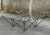 Coffee Table in Metal and Glass, 1980s For Sale - Image 9 of 13