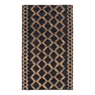 Yogi Natural Black Rug - 5 X 8 For Sale
