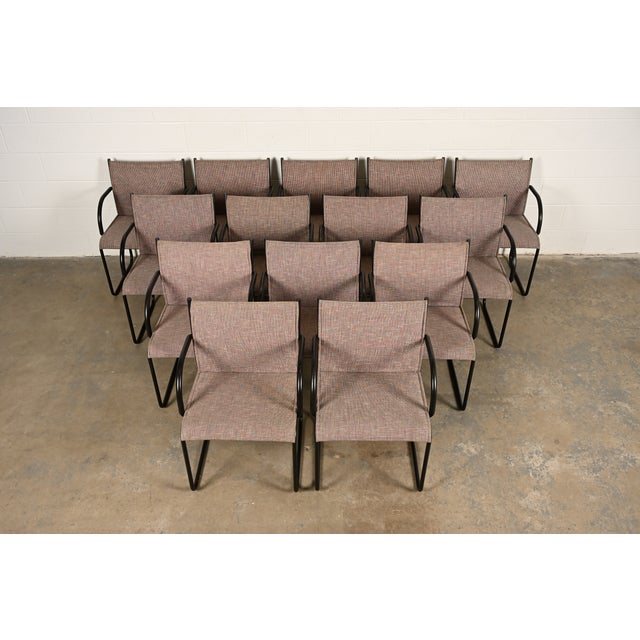 Knoll Richard Schultz for Knoll Modern Model 1407 Armchairs, Set of Fourteen For Sale - Image 4 of 12