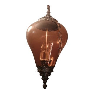 Antique Lamp From the 1960s Drop Light From the Ceiling Ceiling Lamp For Sale