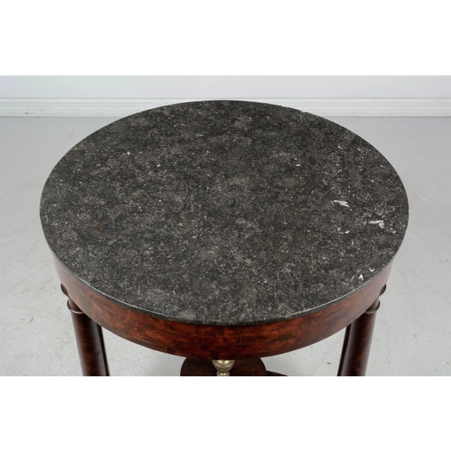 19th Century French Mahogany Gueridon or Game Table For Sale - Image 10 of 13