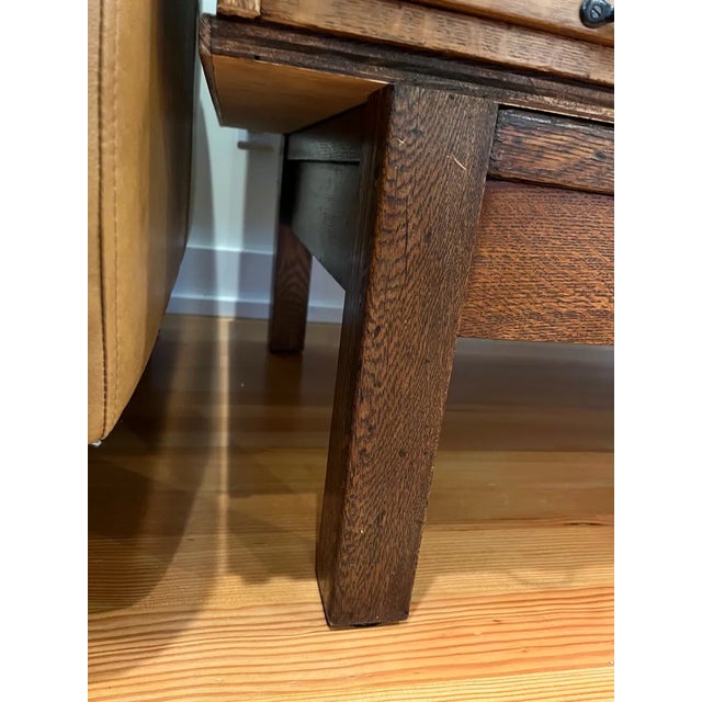 Vintage English 18 Drawer Haberdashery Cabinet For Sale - Image 4 of 9