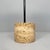 Italian Modern Round Side Table in Metal, Formica and Travertine, 1980s For Sale - Image 12 of 16