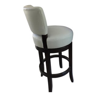Mahogany Barstools From Charles Stewart- Set Of 3 For Sale