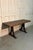 Rustic Industrial Rustic Chestnut Table, 1900s For Sale - Image 3 of 5