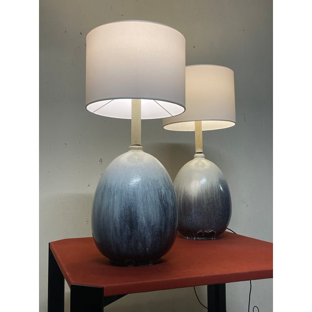 White Ceramic Table Lamp by Marcello Fantoni, 1970 For Sale - Image 8 of 18