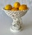 Early 21st Century Old Paris Style Reticulated White Ceramic Swan Pedestal Bowl For Sale - Image 5 of 9