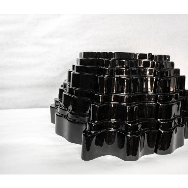 1960s Model Hill Vase by Sergio Asti for Gabbianelli, Italy, 1968, Set of 4 For Sale - Image 5 of 11