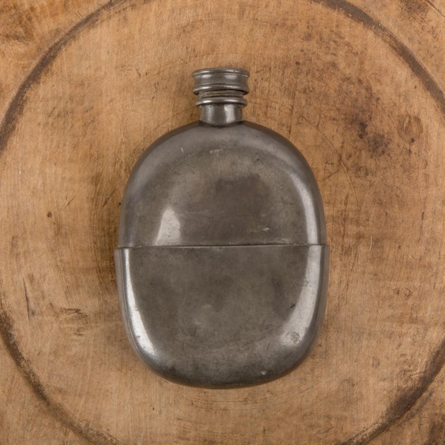 Metal 1930s Metal Military Flask For Sale - Image 7 of 7