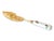 Mid 20th Century Limoges Gilded Porcelain Handle Cake Server For Sale - Image 5 of 6