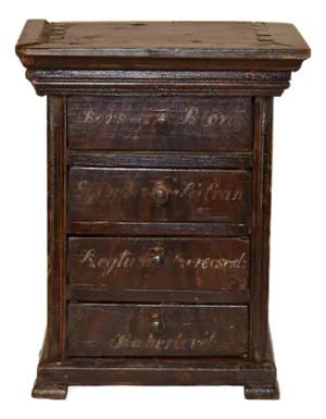 Early 19th Century German Spice Cabinet