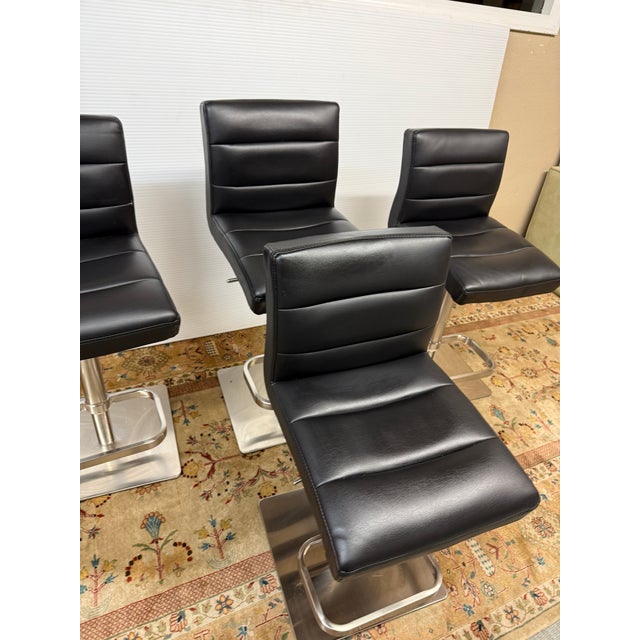 Zuri Furniture Lush Bar Stools, Set of Four For Sale - Image 11 of 12