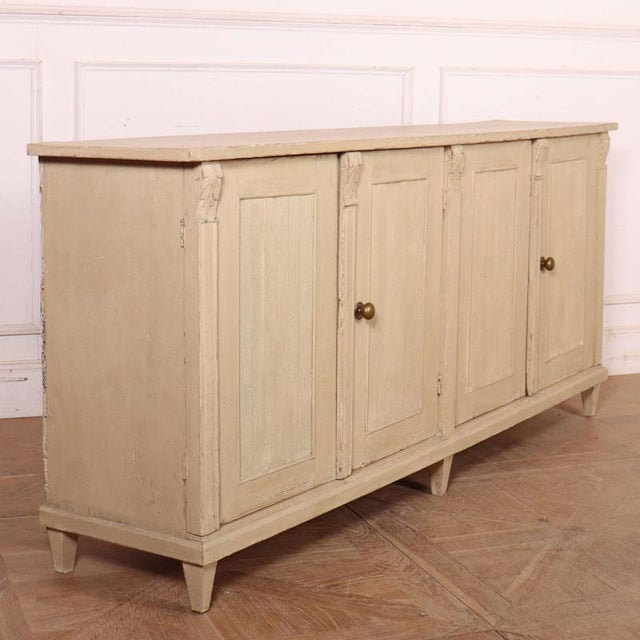 Antique Swedish Style Sideboard, 1880 For Sale - Image 9 of 13