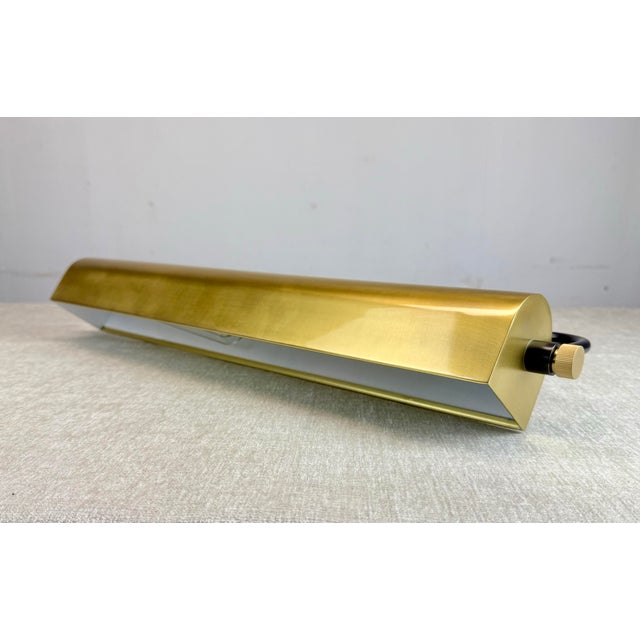Modernist “Bowery” Brass Wall Sconce by Hudson Valley Lighting For Sale In New York - Image 6 of 12