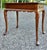 Classic Queen Anne styled tea table in solid cherry by Ethan Allen from their popular Georgian Court Collection. Molded...
