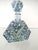 1930s Vintage Art Deco Carafe with Glasses in Hand-Painted Crystal Glass, 1930, Set of 5 For Sale - Image 5 of 17