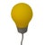 Late 20th Century Postmodern Pop Art Squiggly Table Lamp with Yellow Bulb, 1990s For Sale - Image 5 of 8