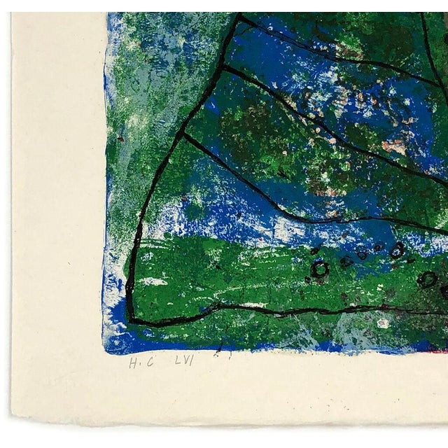 Contemporary Theo Tobiasse Untitled, From the Song of Songs of King Solomon (Hand Signed Lithograph) 1975 For Sale - Image 3 of 3