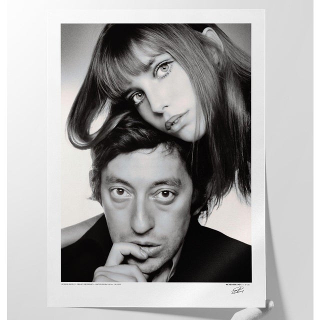 Early 21st Century Jane Birkin & Serge Gainsbourg, 2010s, Photography, Limited Edition 07/100 For Sale - Image 5 of 10