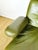 Vintage Scandinavian Modular Sofa in Green Leather and Oak, 1960s, Set of 3 For Sale - Image 11 of 18