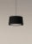 Black gt6 pendant lamp by santa & cole dimensions: d 45 x h 23 cm materials: metal, ribbon. Available in other colors....
