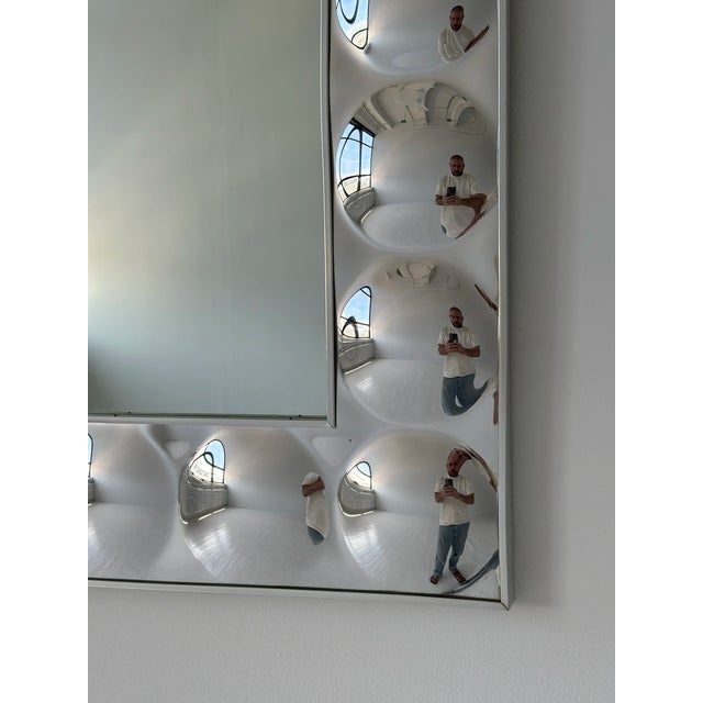 Vintage Large-Scale Op-Art Mirror by Turner, Circa 1960s-70s For Sale - Image 9 of 18