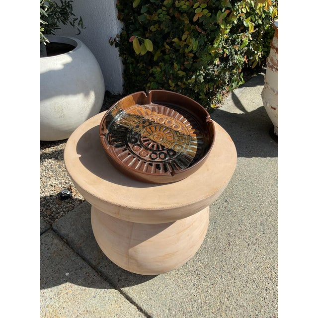 Ceramic Vintage Mid Century Pottery Craft Ceramic Catch-All For Sale - Image 7 of 12