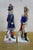 Blue Antique Sitzendorf Voigt Brothers Porcelain Napoleonic Soldier Figurines 8" For Sale - Image 8 of 15