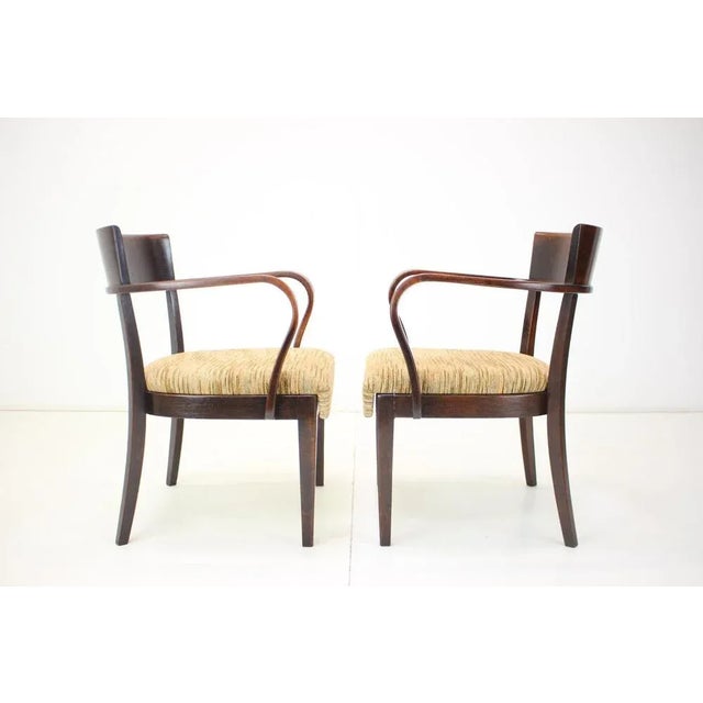 Catalog H-224 Chairs by Jindřich Halabala, Czechoslovakia, 1930s, Set of 4 For Sale - Image 6 of 18