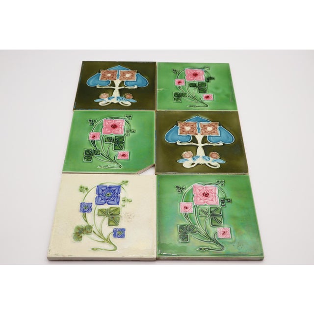 Circa: 1920. Origin: England. Material: Glazed Ceramic. Marked: H&R. Item condition: Flaws and imperfections along the...