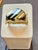 Two Stripes Black Onyx Men's Ring 14 Karat Yellow Gold, Size 11, UNISEX For Sale - Image 10 of 18