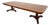 Baker Furniture Regency Banded Mahogany Double Pedestal Extension Dining Table, Newly Refinished For Sale