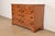 American Ethan Allen American Colonial Solid Maple Nine-Drawer Dresser or Chest of Drawers, Circa 1970s For Sale - Image 3 of 12
