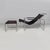 1980s Italian Bauhaus Black Fabric and Steel Genni Chaise Longue by Gabriele Mucchi for Zanotta, 1980s For Sale - Image 5 of 18