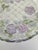 Vintage Pastel Flower Round Glass Serving Platter For Sale In Boston - Image 6 of 8
