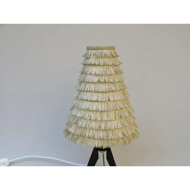 1950s Austrian Tripod Brass Table Lamp, 1950s For Sale - Image 5 of 18