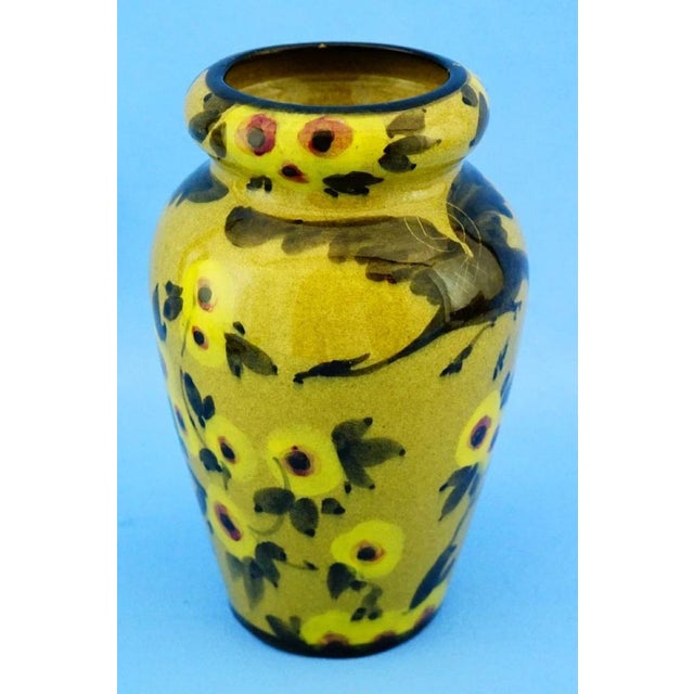 Art Deco Ceramic Vase attributed to Romeo Bevilacqua for Landa, Albisola, Genoa, Italy, 1920s For Sale - Image 11 of 18