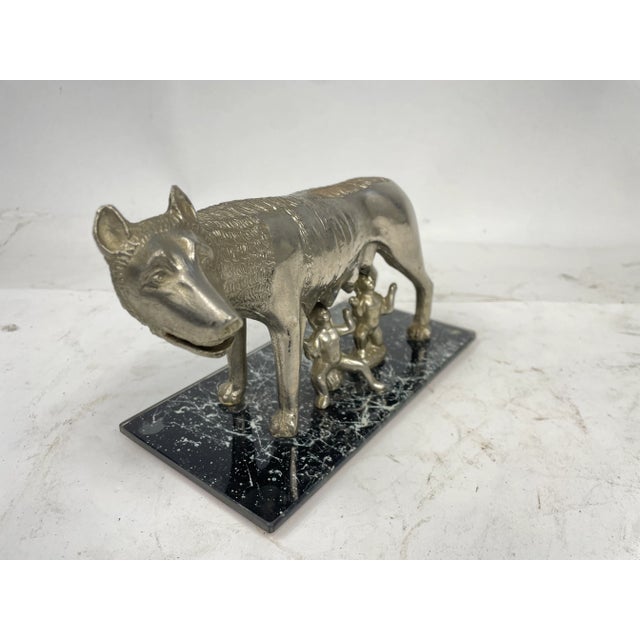 Sculpture Capitoline Wolf, 1920s For Sale - Image 6 of 7