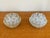 Vintage French Flower Frog Vases with Pewter Holders, 1960s, Set of 2 For Sale - Image 4 of 18
