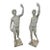 Pair of Monumental Classical Bacchus Figures in Fiberglass Sculptures For Sale