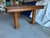Antique Victorian Style Tiger Oak Table, Square Dining Table With Leaves on Casters For Sale - Image 9 of 17