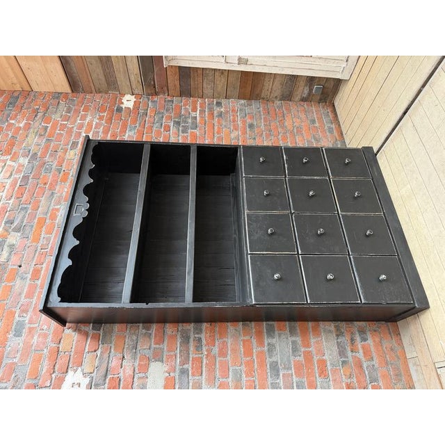 Antique Grocery Store Cabinet For Sale - Image 4 of 12