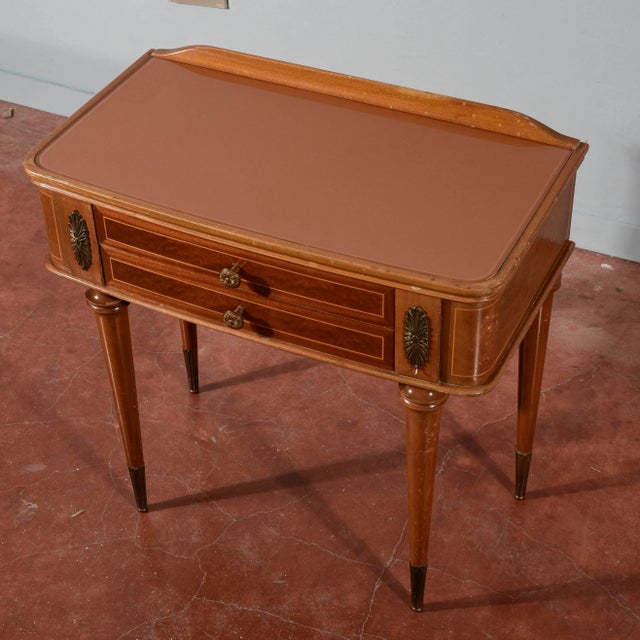 His/Hers Bedside Tables, Italy, 1960s, Set of 2 For Sale - Image 16 of 18
