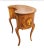 1940s 1940s Two-Drawer Continental Marquetry Mahogany Kidney Dressing Table For Sale - Image 5 of 11
