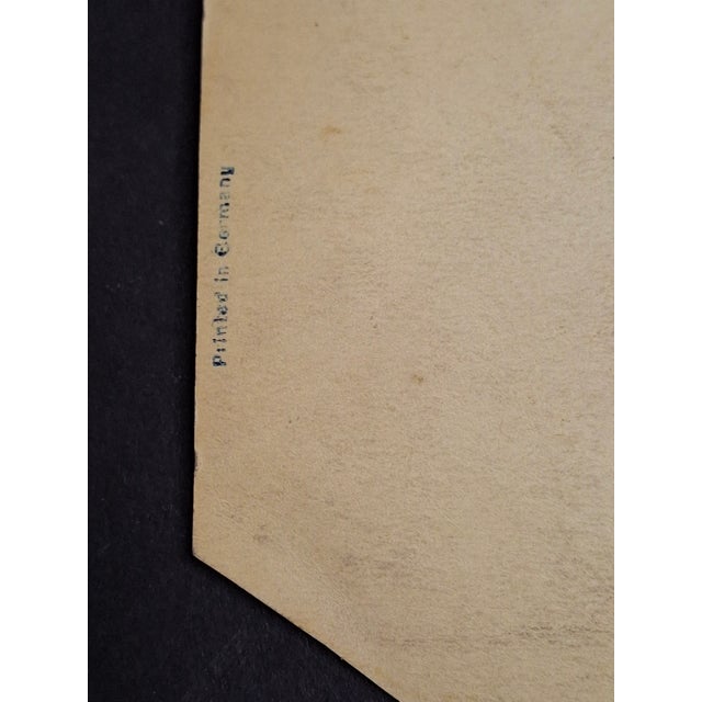 Paper Antique 1900s Rosh Hashanah Postcards German Judaica Eas Schwerdtfeger Synagogue - Set of 5 For Sale - Image 7 of 18