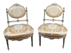 Set of French Neo-Classical Chairs, 1890s