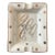 2000s Christian Dior Gold Polka Dot Ashtray For Sale