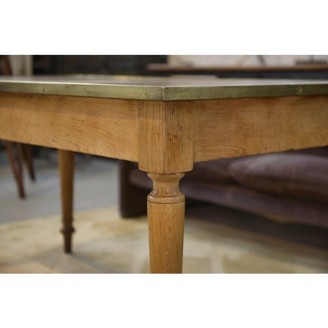 Wood Worktable in Wood, France, 1950s For Sale - Image 7 of 16