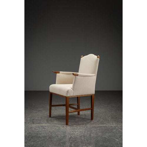 Amsterdam School Desk Chair by Willem Penaat for Metz & Co. For Sale - Image 5 of 17